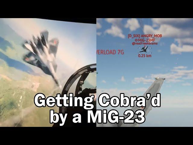 This MF just pulled a Top Gun: Maverick Cobra on me | War Thunder