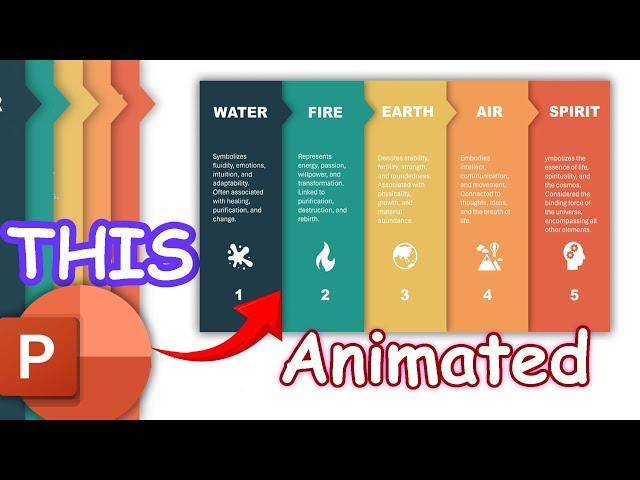How to Create Stack TAB Effect Morph Transition in PowerPoint #powerpointawesome EP1