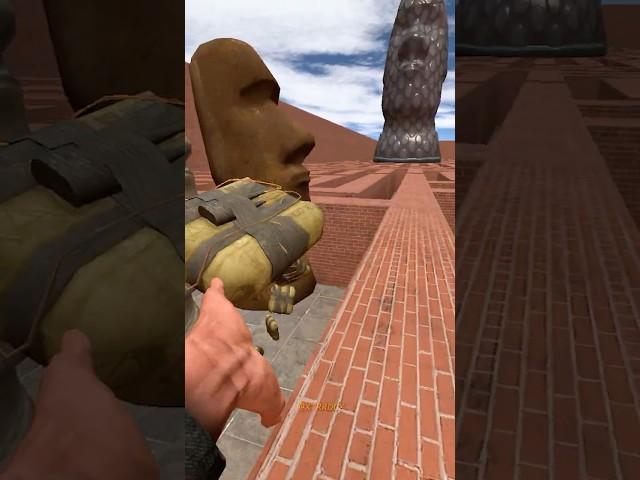 C4 on Moai BigMaze  #shorts
