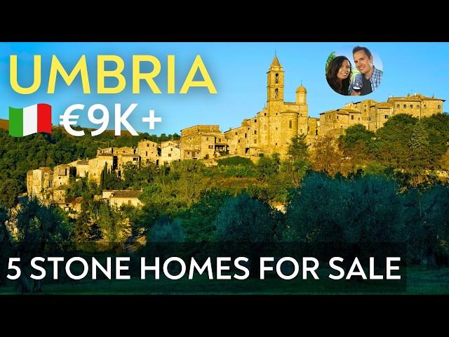 5 HOUSES for SALE Starting at €9k in UMBRIA ITALY | Italian Homes