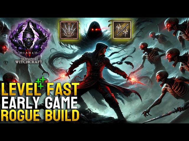 The BEST Leveling Build This Season! Diablo 4 Season 7 Earlygame Rogue Build Guide