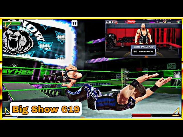 Big Show 5 star  gameplay wwe mayhem Big Show 619