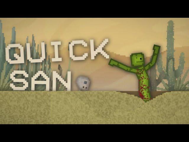 QUICKSAND IN MELON SANDBOX 23.0 - CONCEPT (PEOPLE PLAYGROUND MOD)