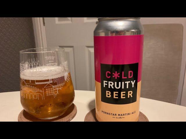 Cold Town Beer - Pornstar Martini Ale - Sainsburys beer review