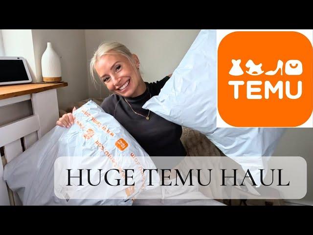 HUGE TEMU HAUL  | £100's coupon bundle | voucher code | NOT sponsored