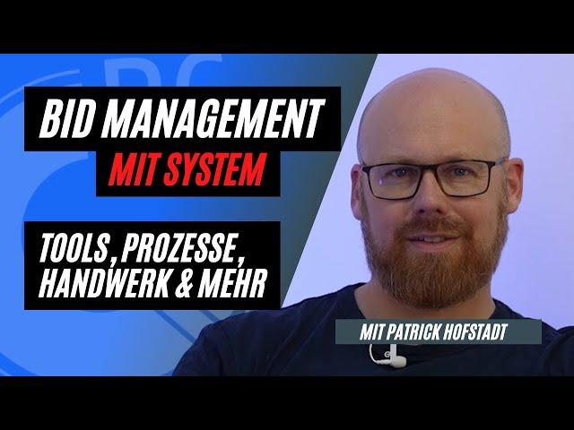 Bid Management mit System: Tools, Prozesse, Handwerk & MehrDer Rundum-Service für Deine Angebote