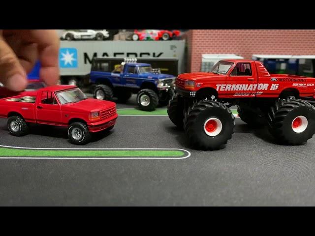 Greenlight Kings of Crunch Ford F-250 Terminator 3