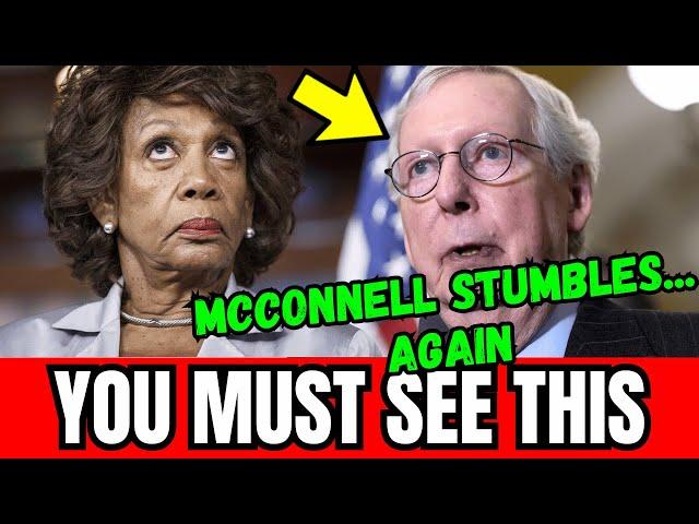 McConnell 'WALKS OUT' After BACKSTABBED by Maxine Waters Over DOGE, FEMA and Social Security!!