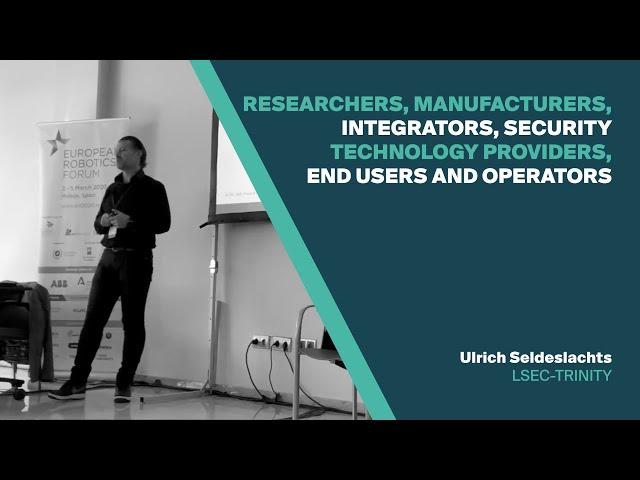 Debate about Researchers, Manufacturers, Integrators... | Ulrich Seldeslachts #CS4R #ERF2020