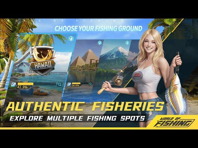 【手遊試玩】World of Fishing 一款模擬真實捕魚的 3D 休閒手遊 (Android/IOS)