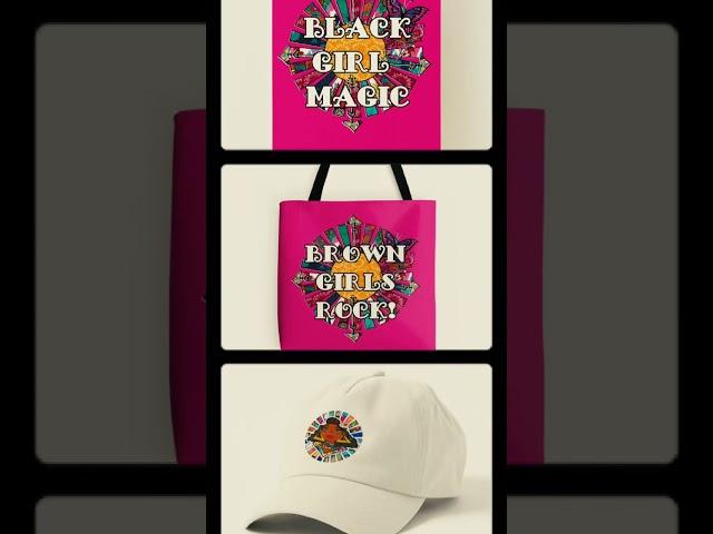 Now in Stores: Pink & Girly Designs perfect for Black History Month & Women's History Month