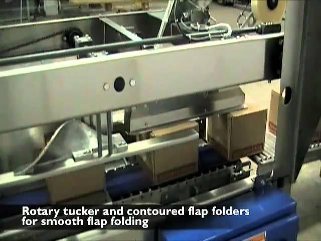 Top Case Sealer for Tape or Adhesive Sealing from A-B-C Packaging