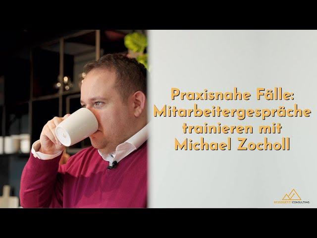 Mitarbeitergespräche: Coaching von Michael Zocholl für Führungskräfte