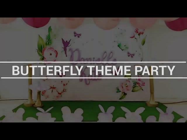 Butterfly themed party by Party Dish - Event Styling