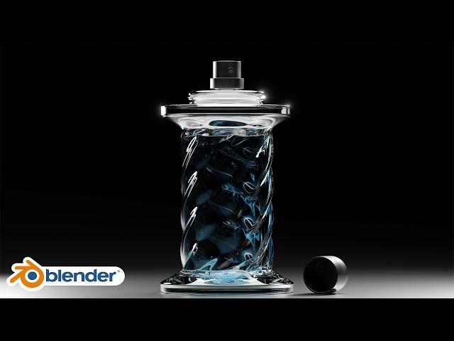 How To Make A Perfume In Blender / Blender Tutorial