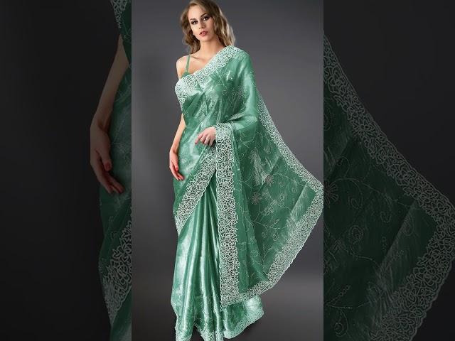 Unleashing the Elegance of Organza Chikankari Sarees | #sttylme #fashionfinds
