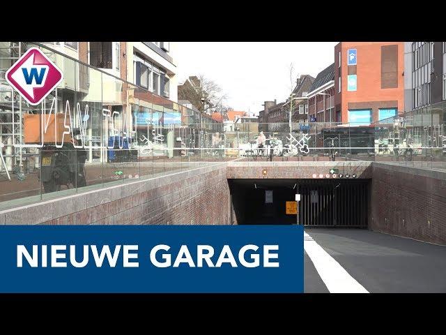 Nieuwe ondergrondse parkeergarage in binnenstad Leiden