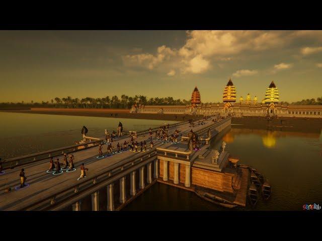 Simulating 24 Hours at Medieval Angkor Wat [2017]