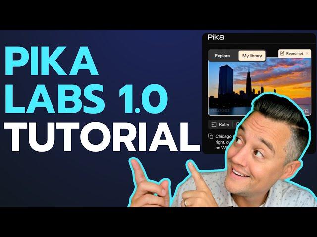 Pika Labs 1.0 basic tutorial -- Getting started and how it works