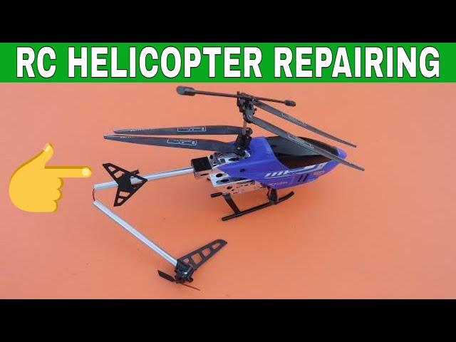 REMOTE CONTROL HELICOPTER REPAIRING VIDEO | TAIL ROTOR REPAIR