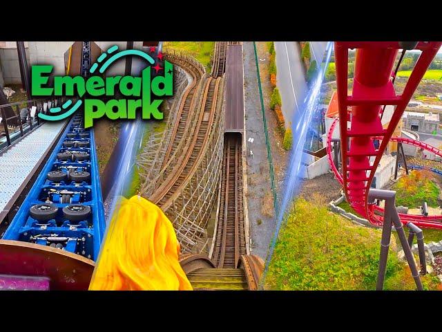 All Roller Coasters at Emerald Park 2024 