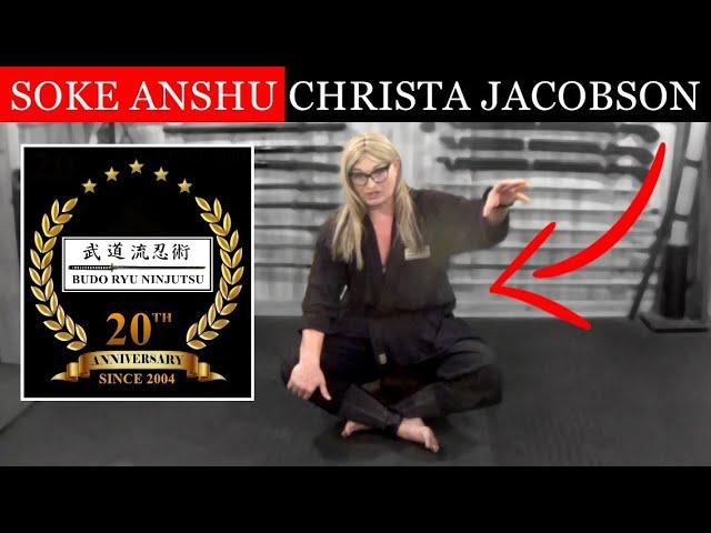 SOKE ANSHU CHRISTA JACOBSON Celebrates 20 Years of Teaching Ninjutsu