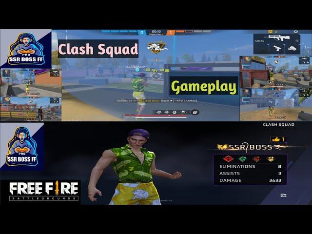 Clash Squad | SSR BOSS FF Old Guild Member & Subscribers Gameplay -Garena Free Fire