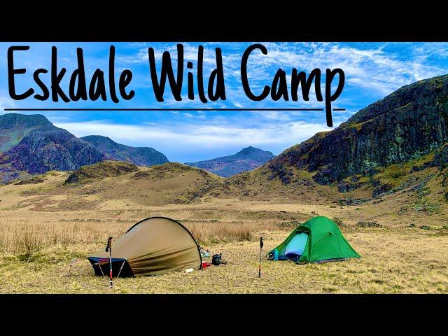 Eskdale Valley Wild Camp - Hilleberg Akto & Alpkit Soloist