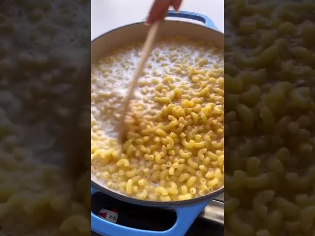 One Pot 3 Ingredient Mac + Cheese  Recipe link in description!