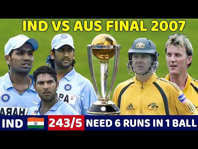 INDIA VS AUSTRALIA 3RODI 2007 | FULL MATCH HIGHLIGHTS | MOST THRILLING MATCH EVER