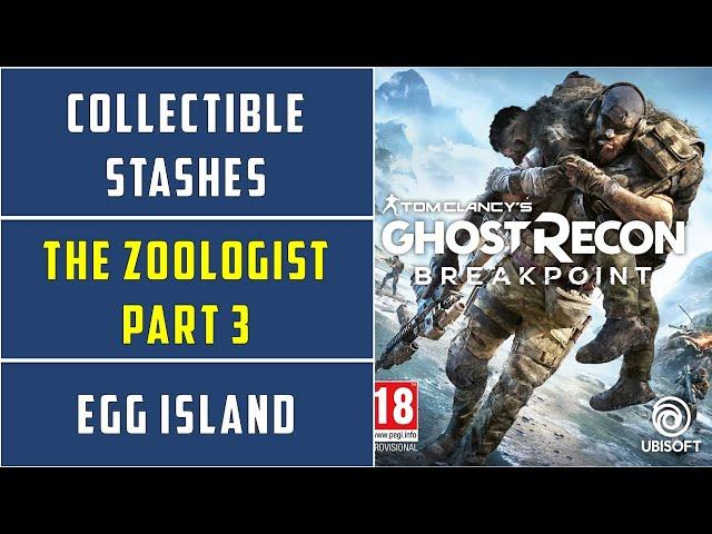 The Zoologist Part 3 | Collectible Stash | Egg Island | Ghost Recon Breakpoint