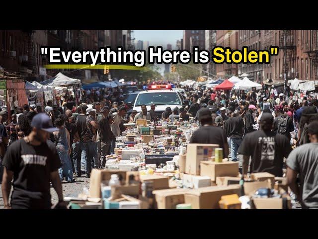 Migrant Thieves Loot Stores to Build Illegal NYC Market…