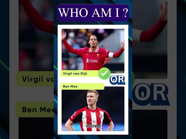 Let's play guess the correct Premier League soccer player!