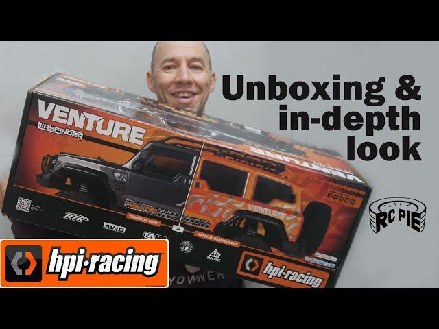 HPI Racing Venture Wayfinder. Unboxing & In-depth Look. 1/10 RC Rock Crawler.