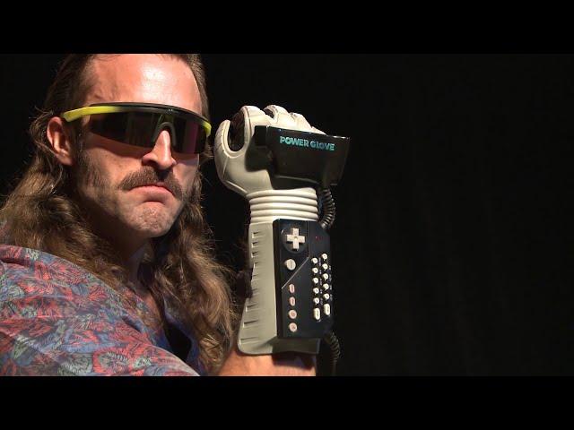 NES Power Glove Demonstration