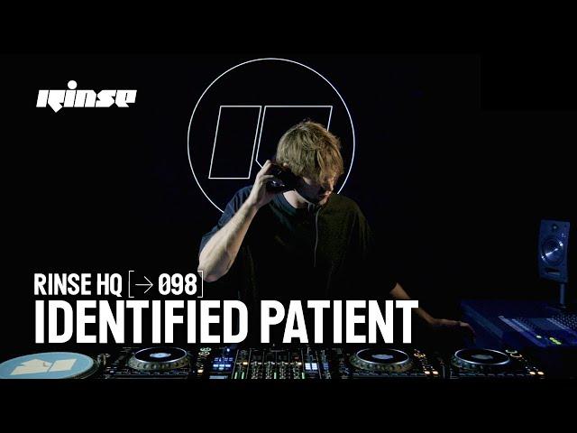 Rinse HQ098 | Identified Patient