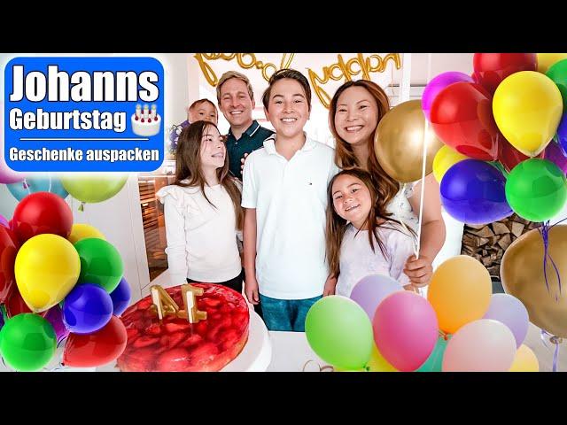 Johanns 14. Geburtstag  Emotionaler Tag! Geschenke auspacken & Kuchen backen! Mamiseelen