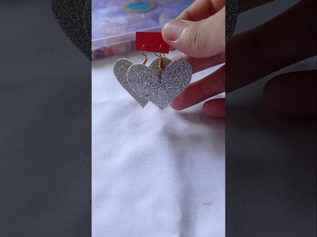 #shorts diy earrings | craft video| creative ragini #homemade #diy #craft #diyideas #handmade