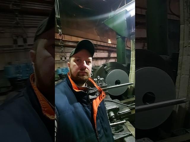 Будни токаря/ДИП-500 в работе/Токарная обработка на станке 1М65/Поломался станок жду слесарей!