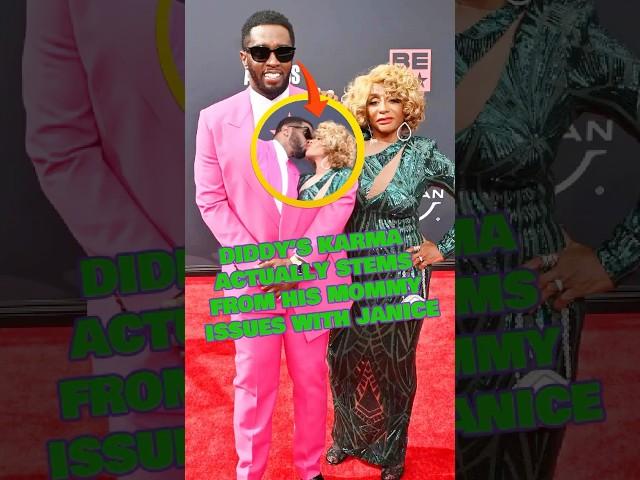 No One Noticed Diddy’s Karma Actually Stems from His Mommy Issues with Janice!#diddy #rapper #fyp