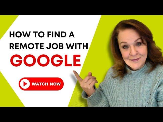 Remote Jobs with GOOGLE