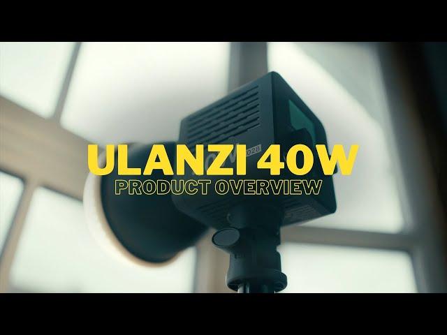 Ulanzi 40W Video Light - Product Overview