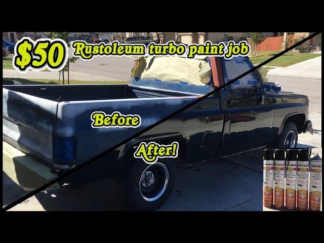 $50 rustoleum turbo paint job.