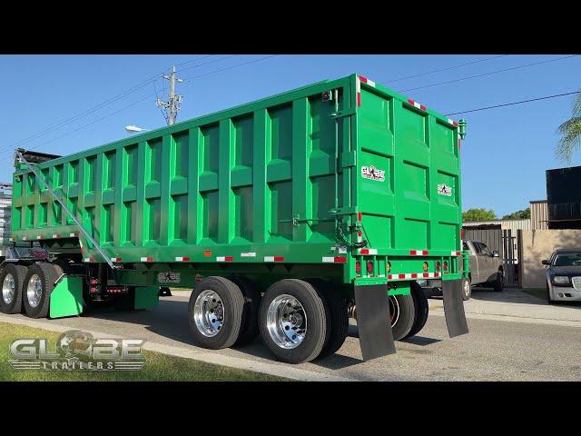 Globe Custom 45 Yard Dump Trailer