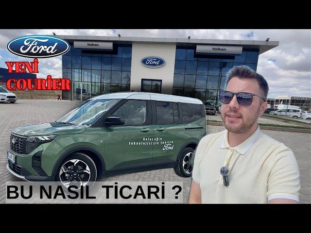 Yeni Ford Tourneo Courier Test Sürüşü  - Bu Nasıl Ticari ?