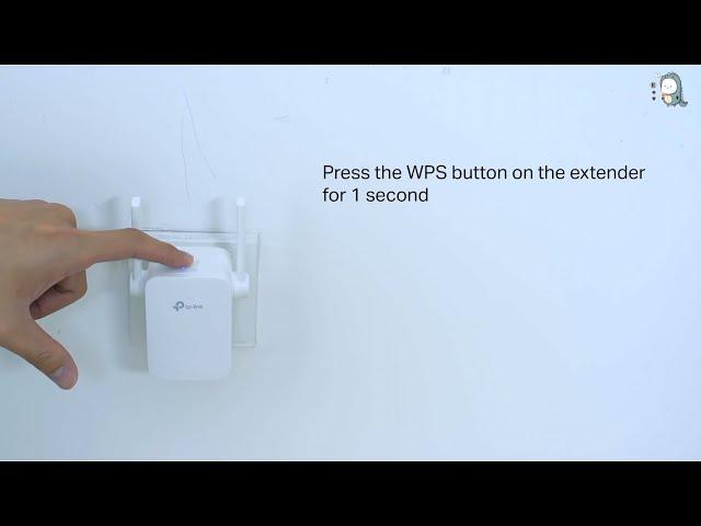 How to Set up the TP-Link Range Extender RE105 via the WPS Button