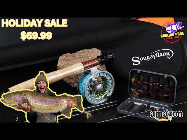 Sougayilang Fly Fishing Rod Reel Combo (The Budget Fly Fishing Combo We All Dreamed Of)