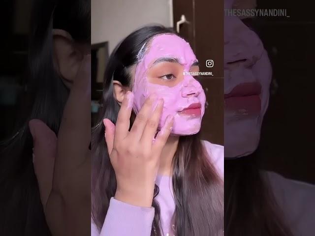 D-5 Korean Beauty Secret || PINK DIY MASK #homeremedies #rajnandini #thesassynandini