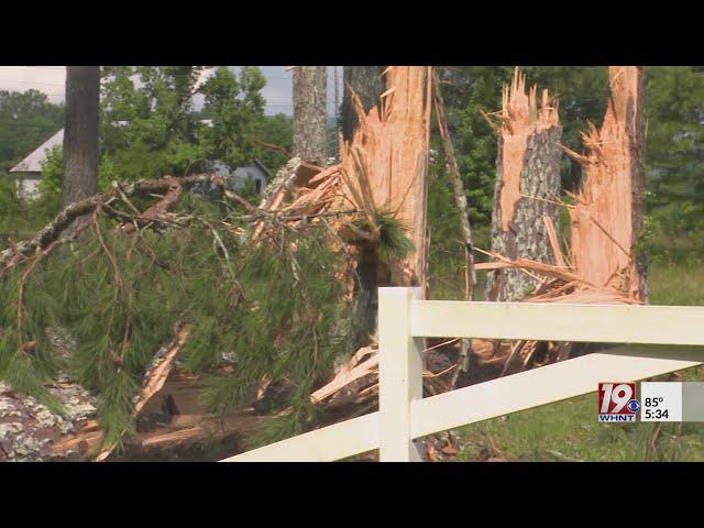 National Weather Service Confirms EF-1 Tornado in Hampton Cove | July 23, 2023 | WHNT News 19  5:30