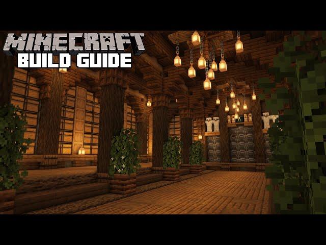 Minecraft how to build Underground Storage Room